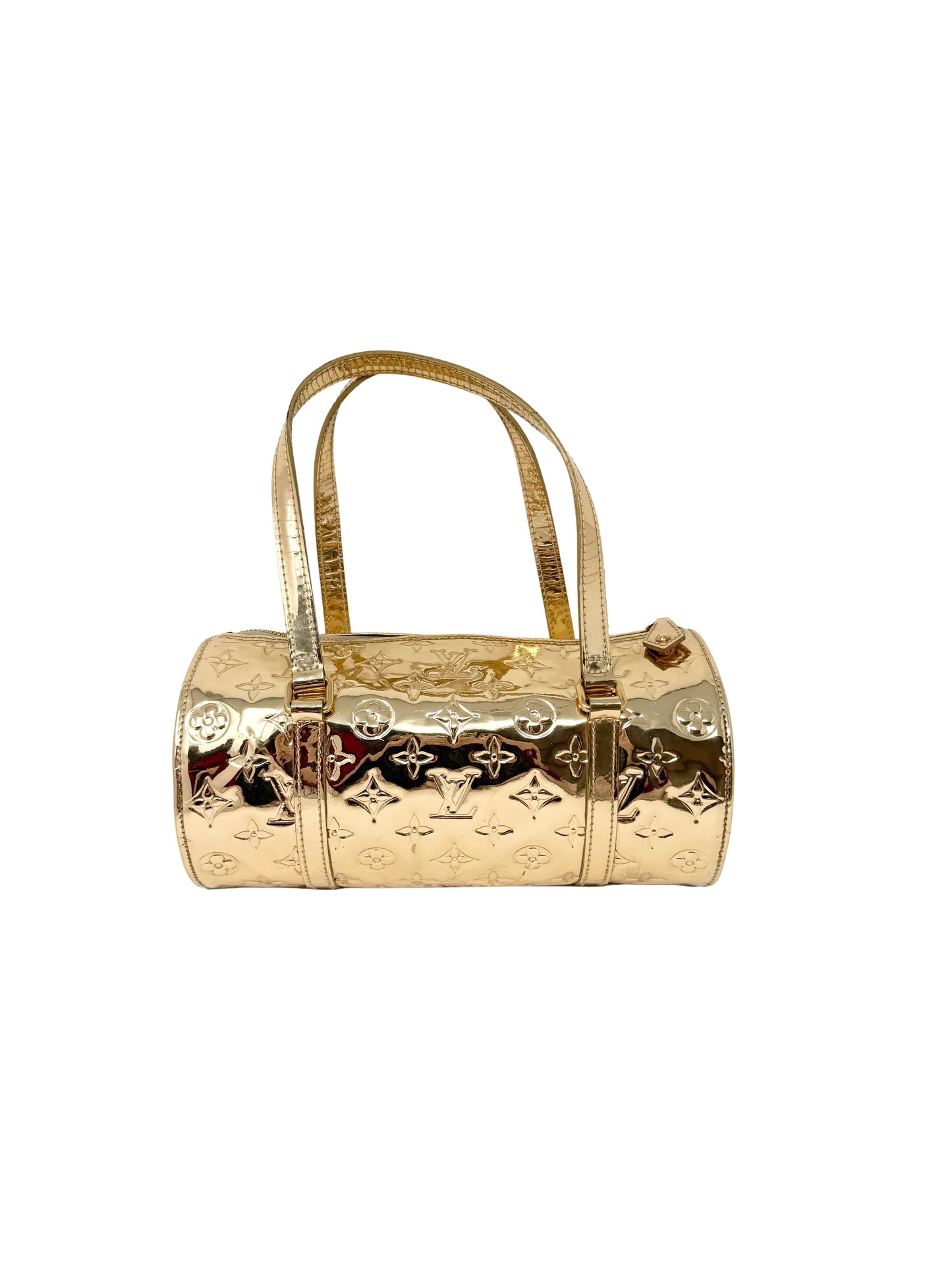 Louis Vuitton Monogram Miroir Mirror Papillon Dore Gold