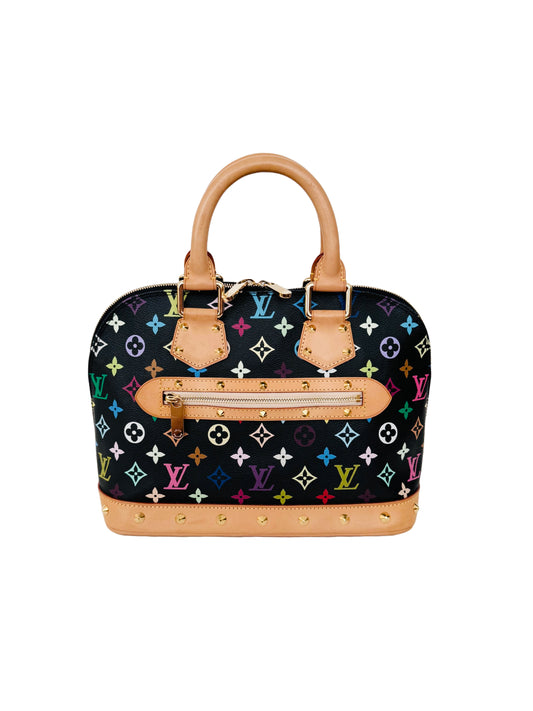 Louis Vuitton Takashi Murakami Alma Monogram Multicolor Black