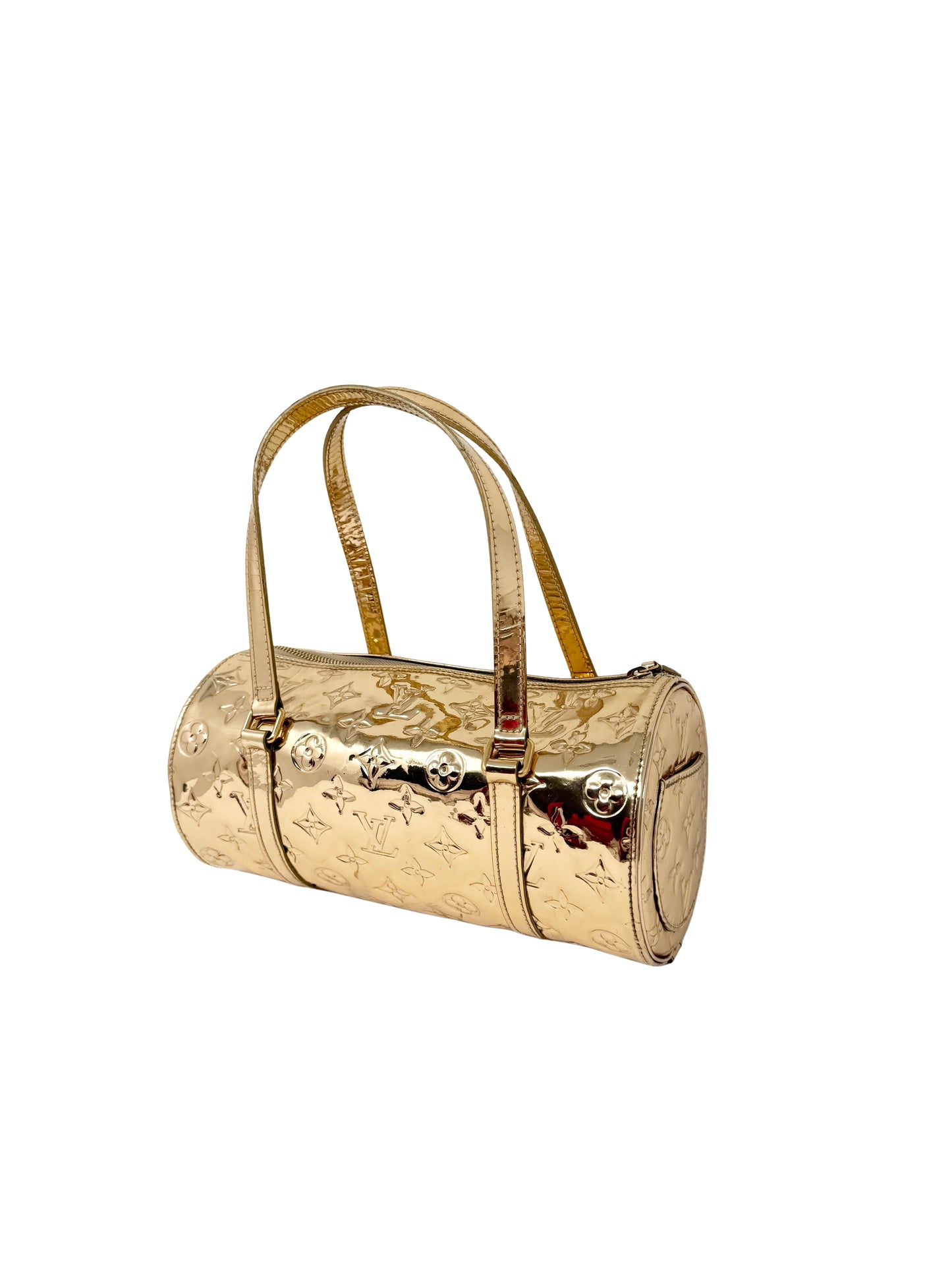 Louis Vuitton Monogram Miroir Mirror Papillon Dore Gold