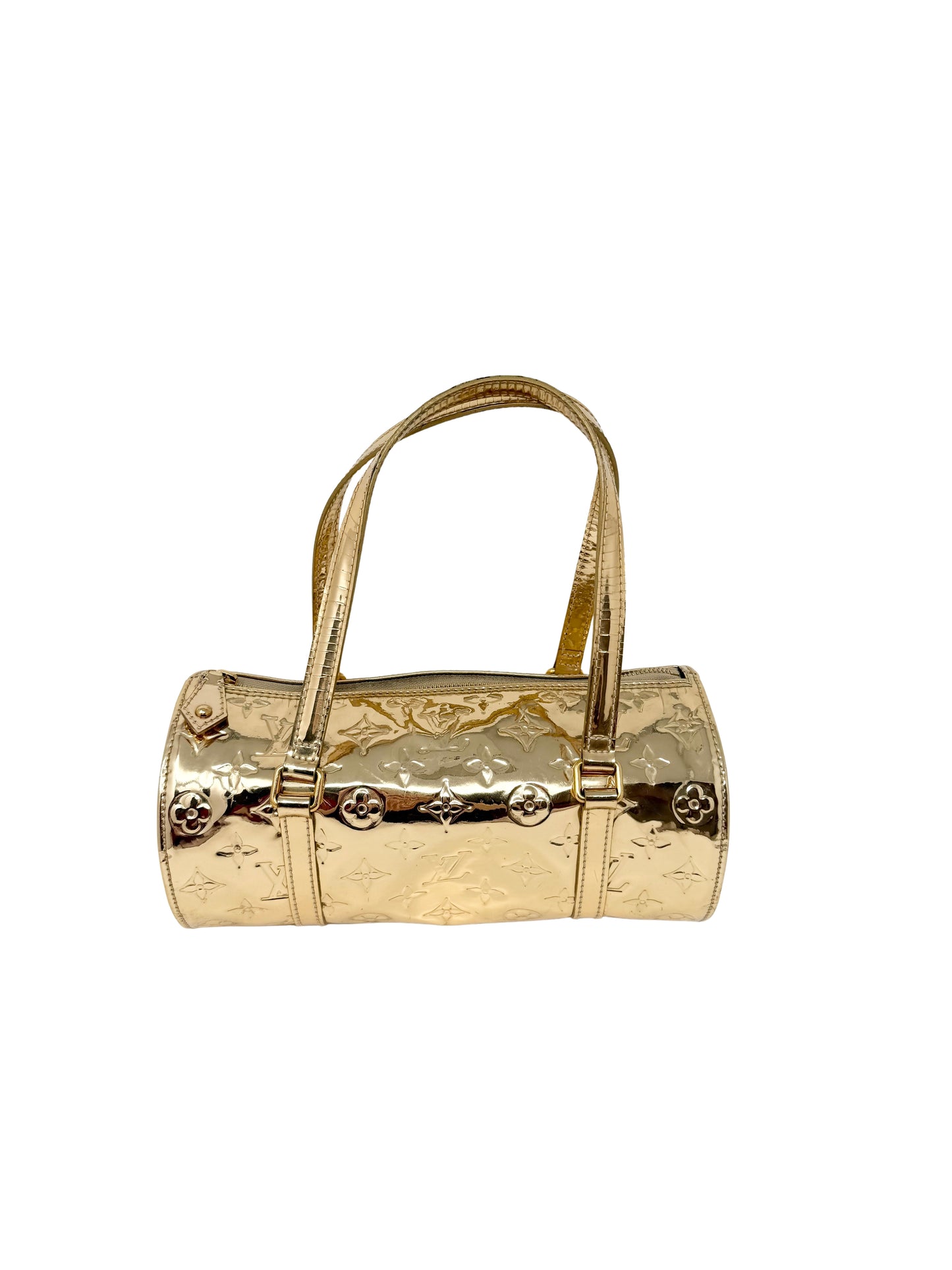 Louis Vuitton Monogram Miroir Mirror Papillon Dore Gold