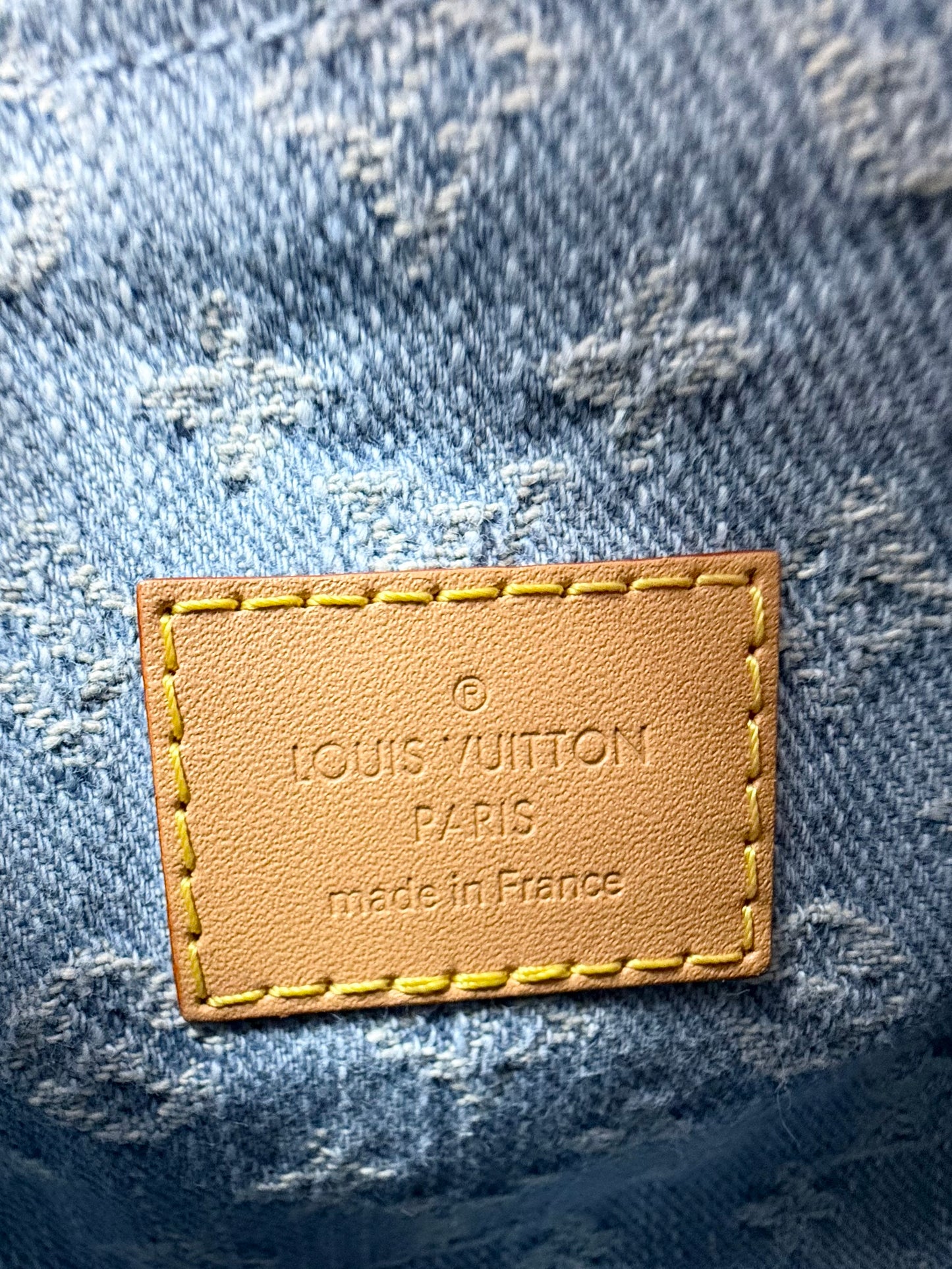 Louis Vuitton Speedy Nano Monogram Denim Sky Blue