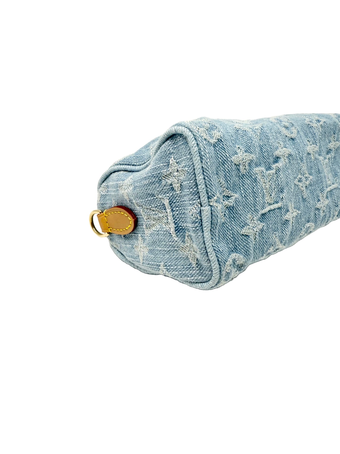 Louis Vuitton Speedy Nano Monogram Denim Sky Blue