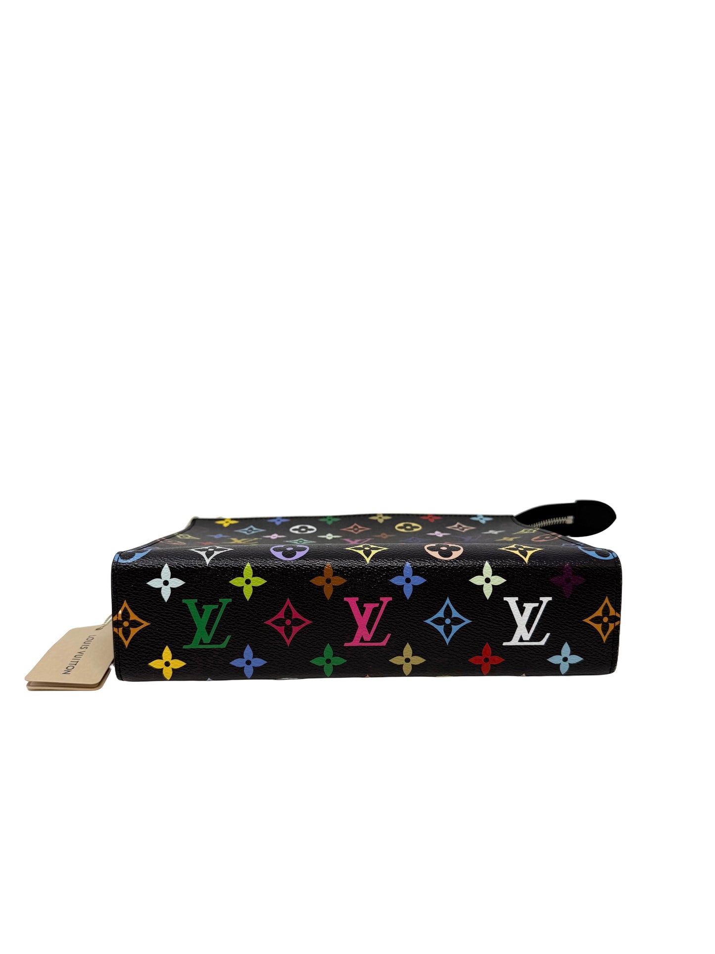 Louis Vuitton Murakami Cosmetic Toiletry Pouch 26 Multicolor Black