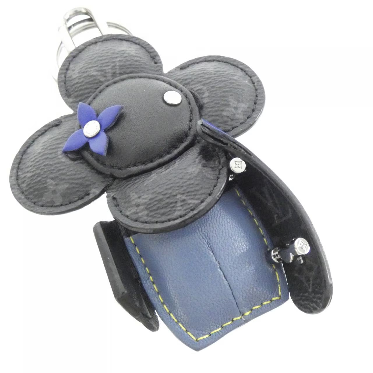 Louis Vuitton Monogram Eclipse Vivienne Skateboard Bag Charm Key Holder