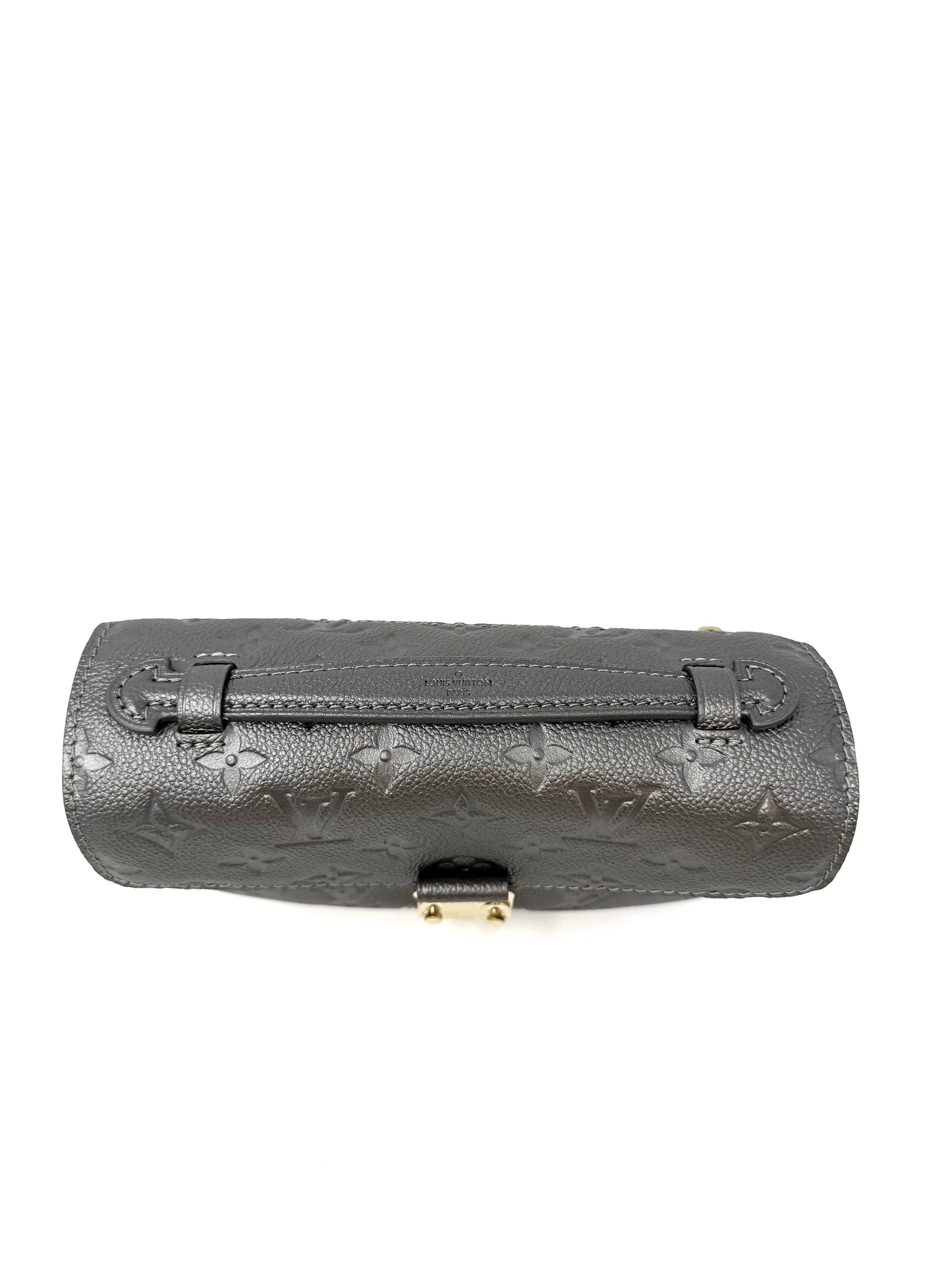 Louis Vuitton Shimmery Empreinte LV Ski Pochette Metis East West Gun Metal