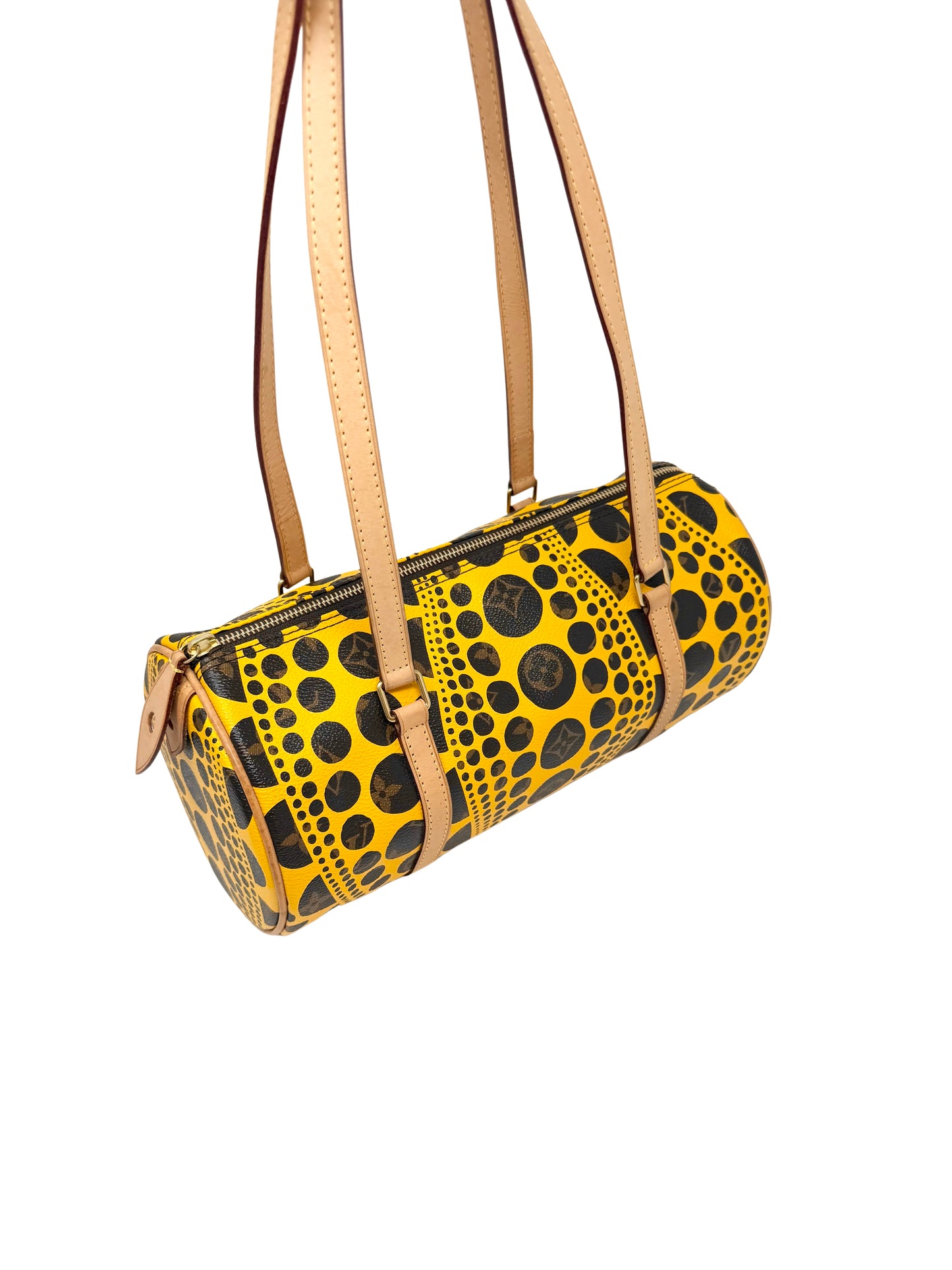 Louis Vuitton Yayoi Kusama Papillon Multicolor Infinity Dots Yellow