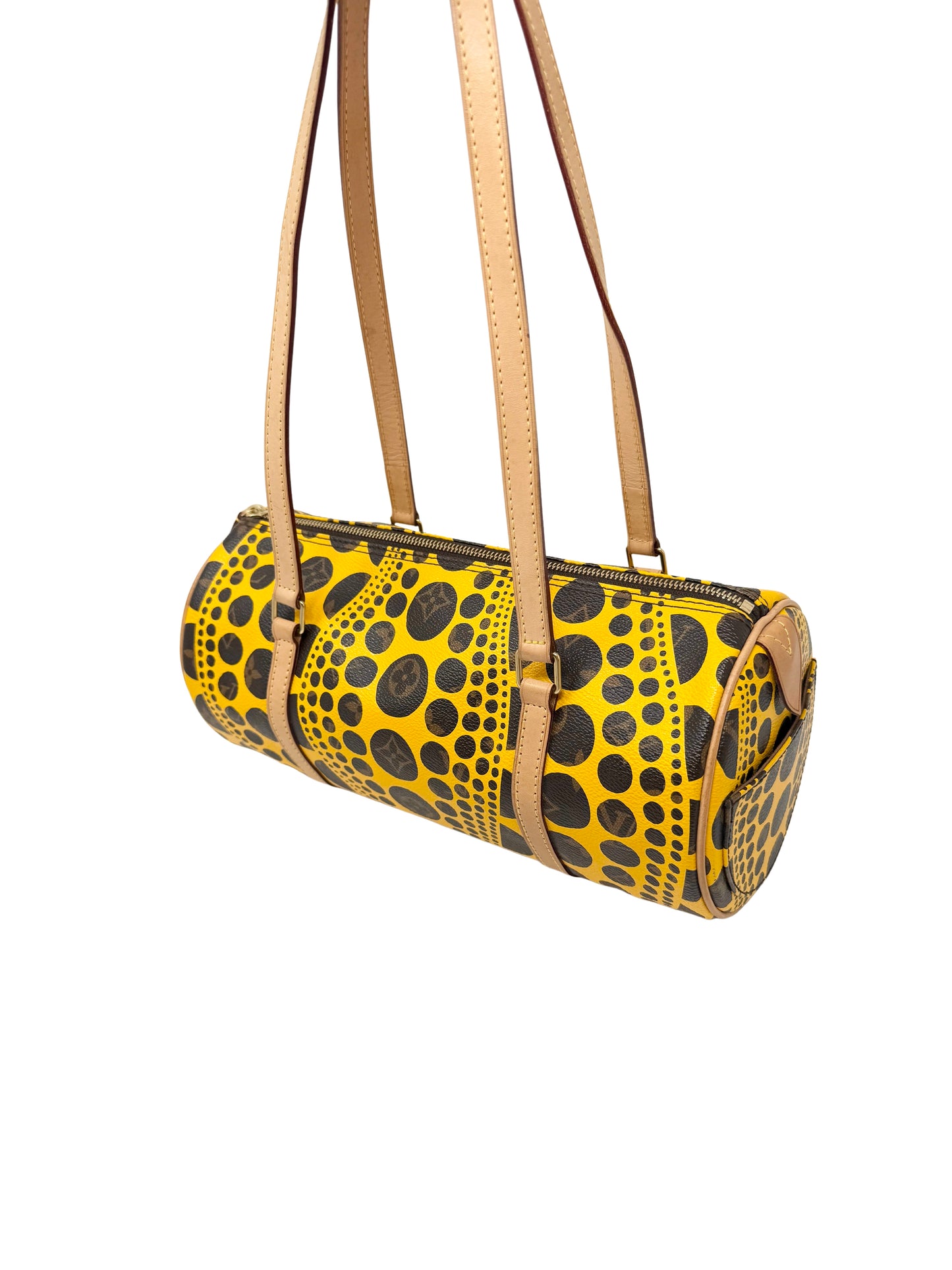 Louis Vuitton Yayoi Kusama Papillon Multicolor Infinity Dots Yellow