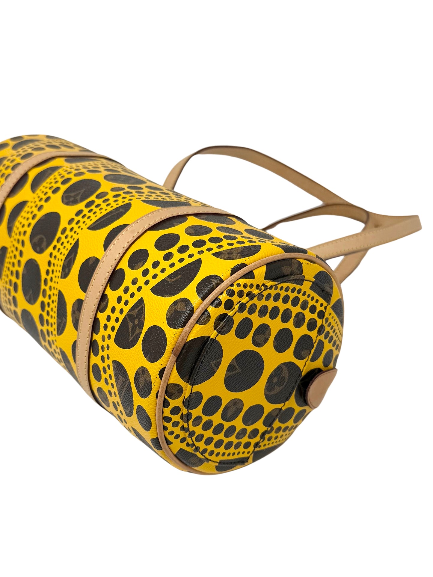 Louis Vuitton Yayoi Kusama Papillon Multicolor Infinity Dots Yellow