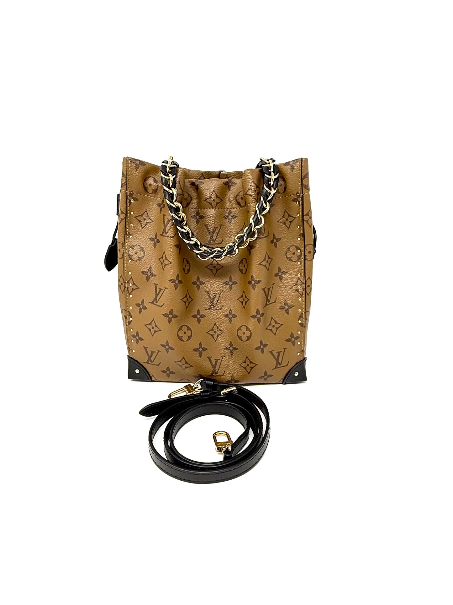 Louis Vuitton Noe Trunk PM Studded Monogram Reverse
