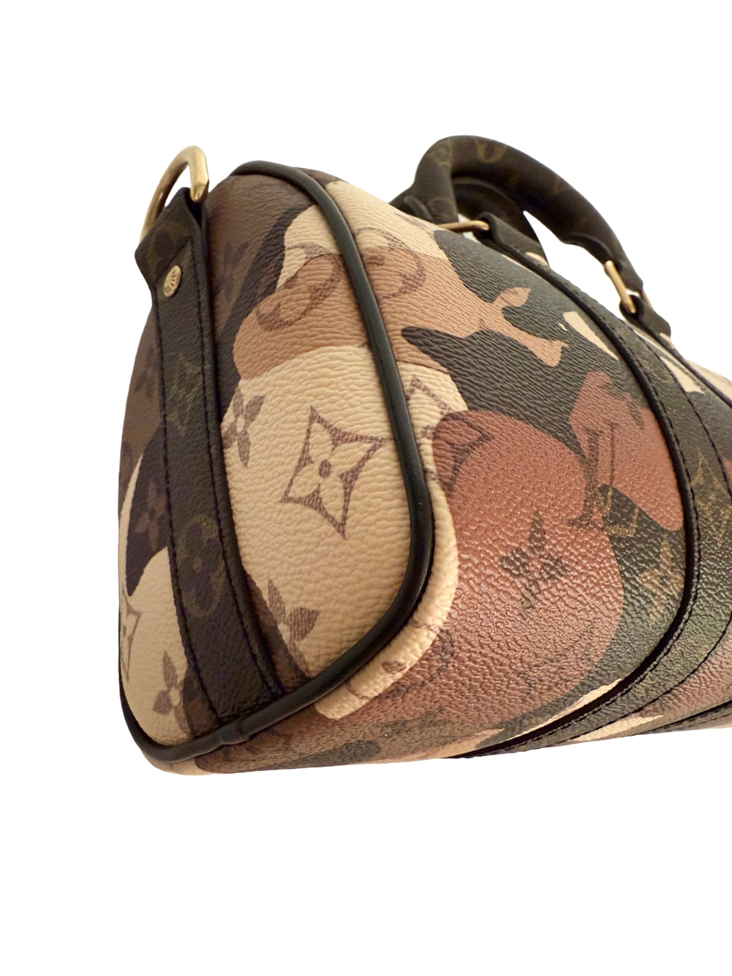 Louis Vuitton x KidSuper Keepall 25 Portrait Monogram Brown