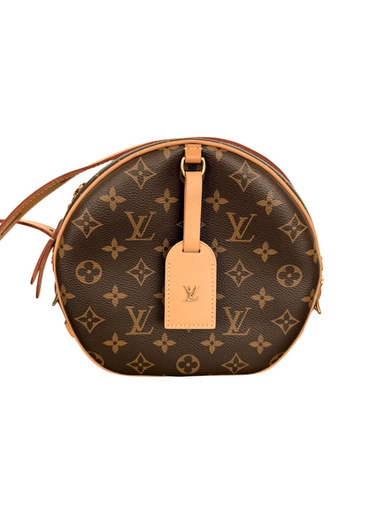 Louis Vuitton Boite Chapeau Souple MM Hat Box Crossbody Monogram Canvas