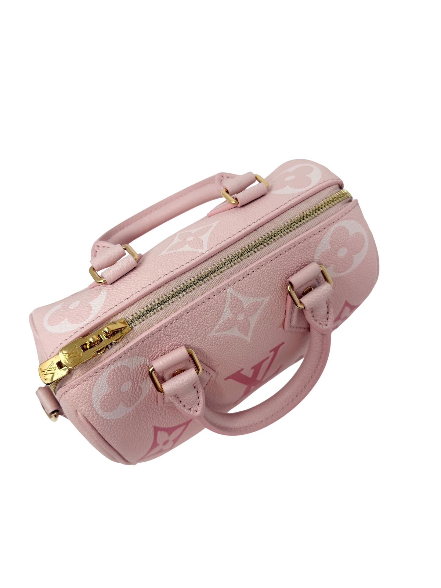 Louis Vuitton Speedy 20 Bandouliere Pink Degrade Monogram Empreinte By The Pool