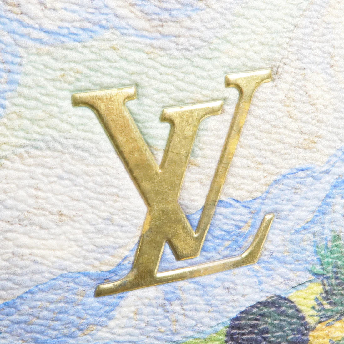 Louis Vuitton Jeff Koons Pochette Van Gogh Chain Pouch Masters Collection