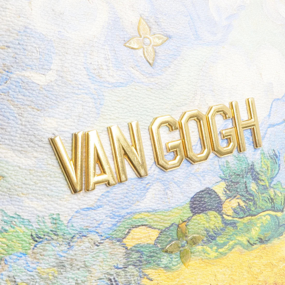 Louis Vuitton Jeff Koons Pochette Van Gogh Chain Pouch Masters Collection