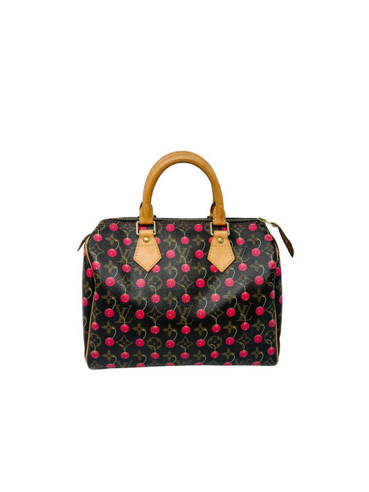 Louis Vuitton Takashi Murakami Monogram Cerises Cherry Speedy 25