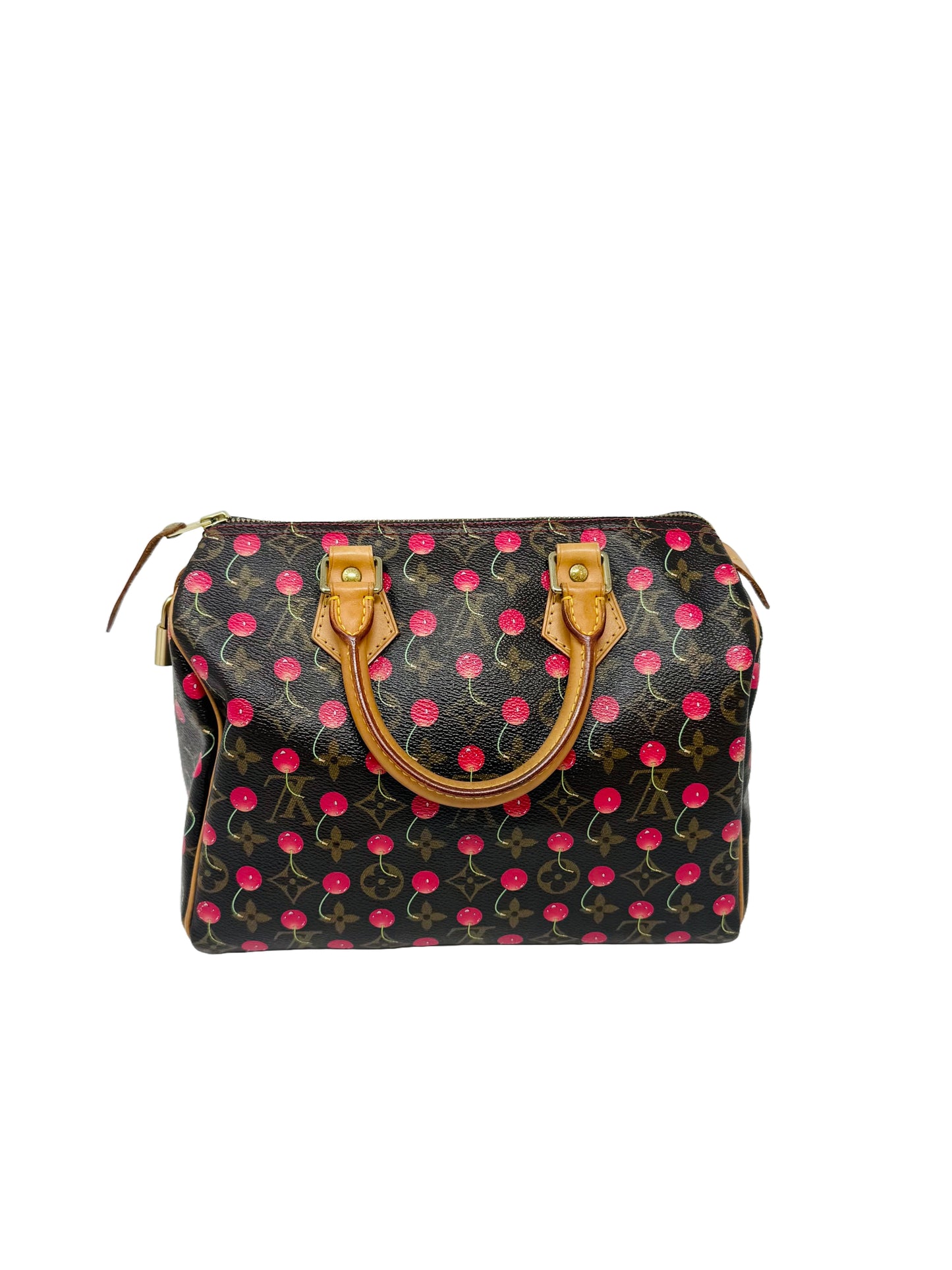 Louis Vuitton Takashi Murakami Monogram Cerises Cherry Speedy 25