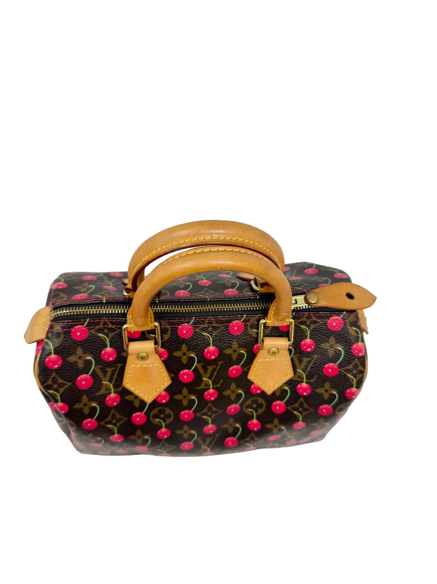 Louis Vuitton Takashi Murakami Monogram Cerises Cherry Speedy 25