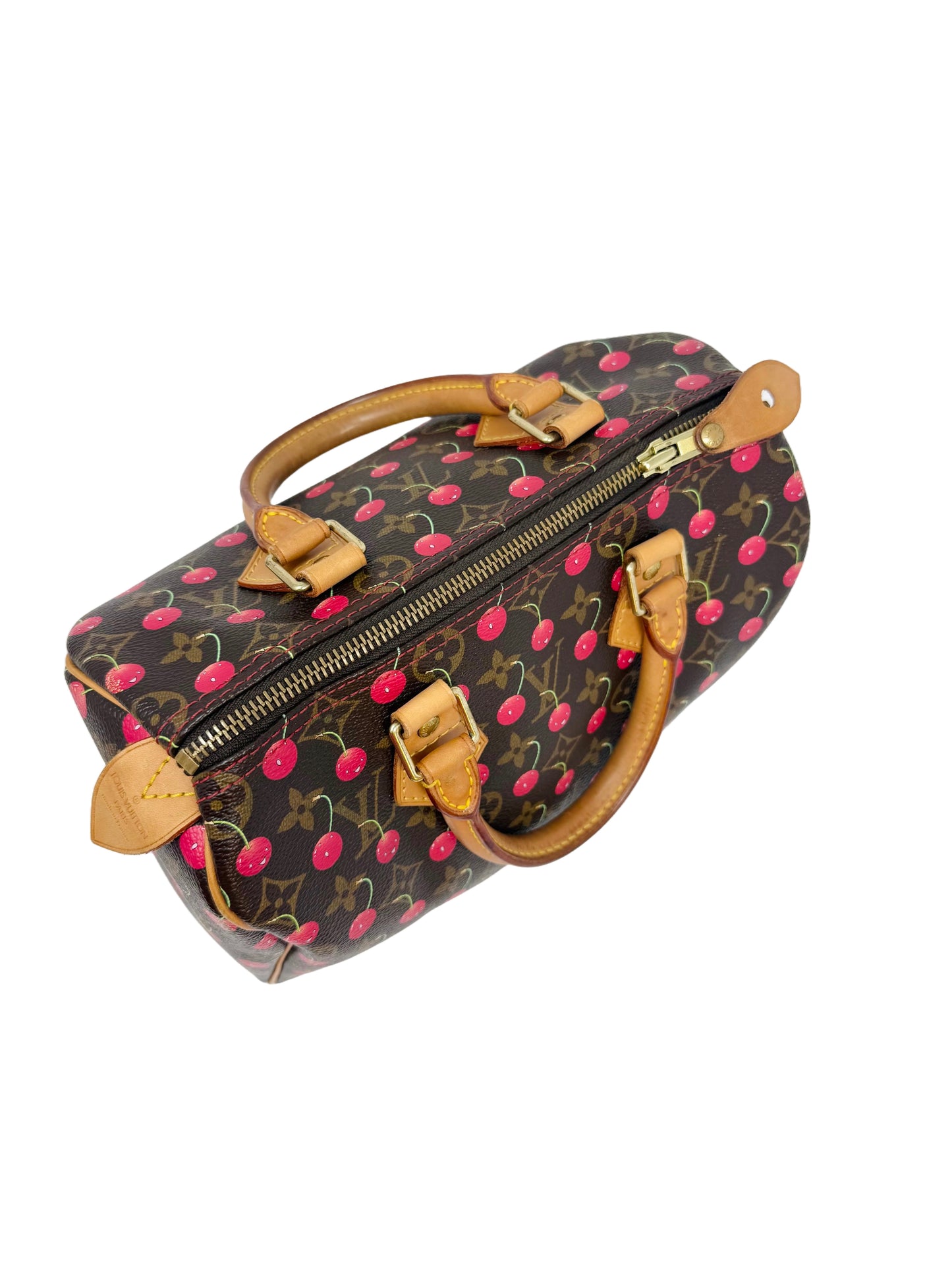 Louis Vuitton Takashi Murakami Monogram Cerises Cherry Speedy 25