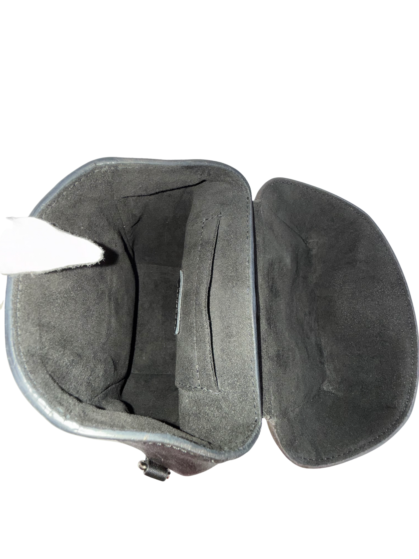 Louis Vuitton Camera Box Trunk Top Handle Studded Black Silver Monogram Canvas