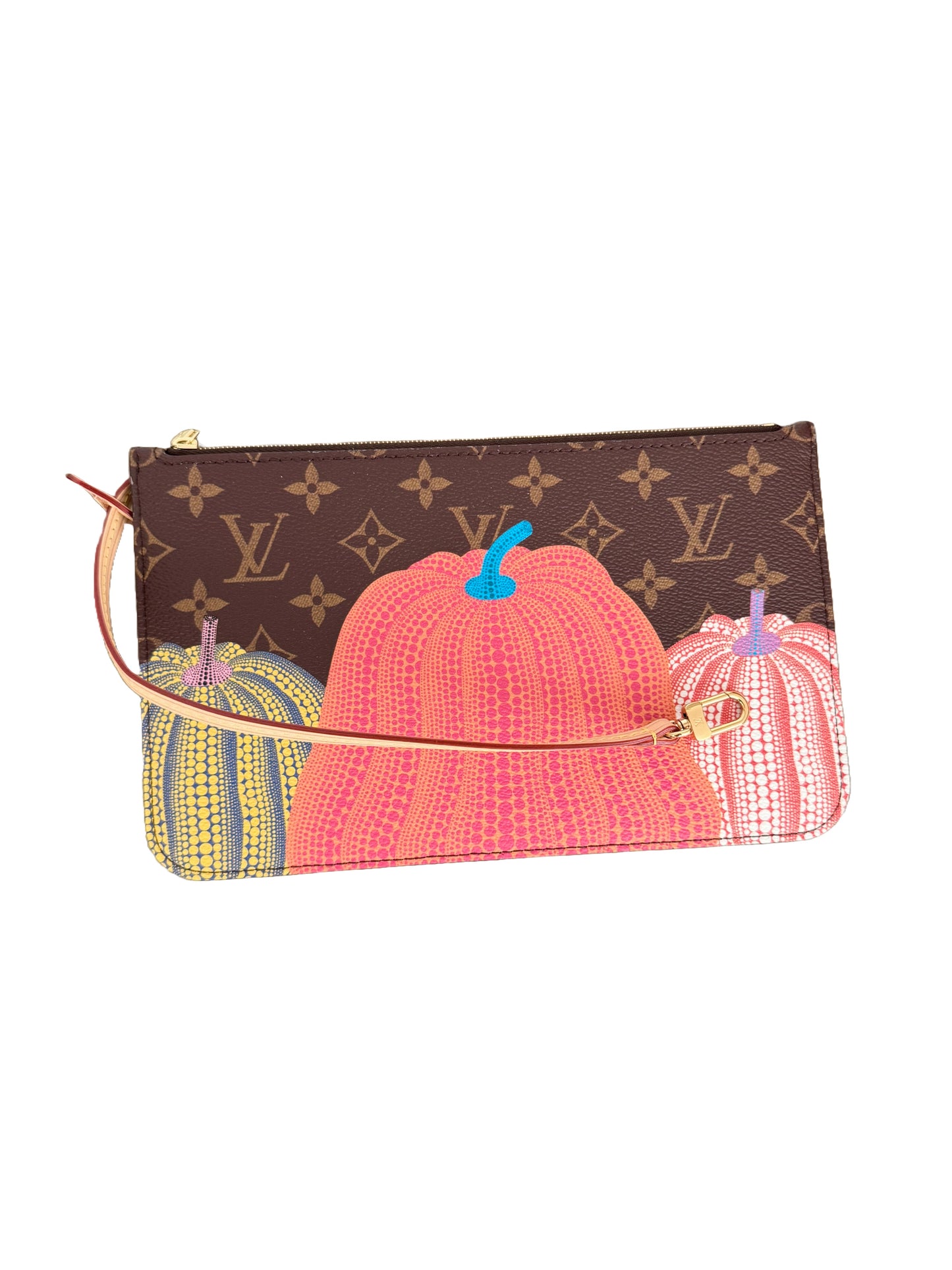 Louis Vuitton Yayoi Kusama Neverfull MM Pumpkin Dots LV x YK