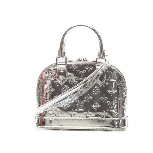 Louis Vuitton Alma BB LV Ski Monogram Miroir Silver