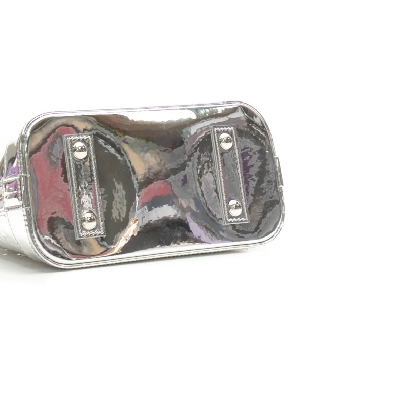 Louis Vuitton Alma BB LV Ski Monogram Miroir Silver