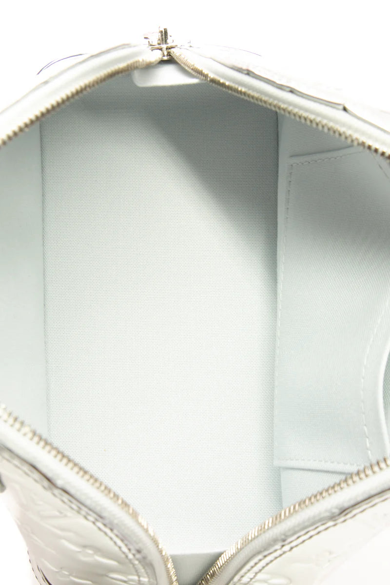 Louis Vuitton Alma BB LV Ski Monogram Miroir Silver