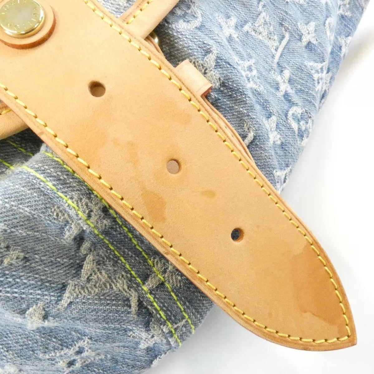 Louis Vuitton Sunrise Sunburst Denim Monogram Messenger