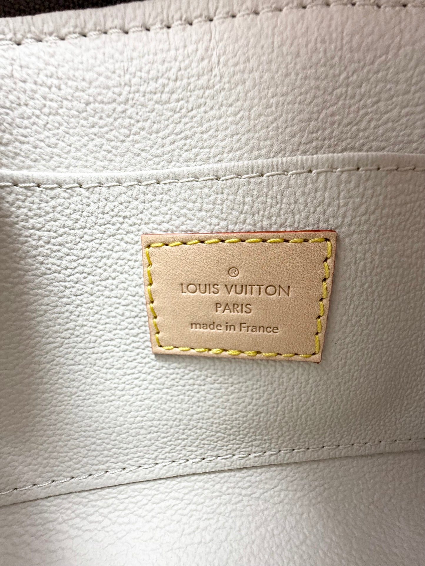 Louis Vuitton Voyage Flight Mode Hotel Stickers Cosmetic Pouch