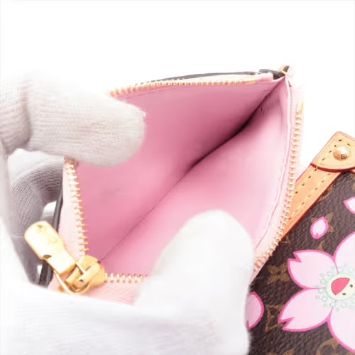 Louis Vuitton Murakami LV×TM Portefeuille Victorine Cherry Blossom Sakura Wallet