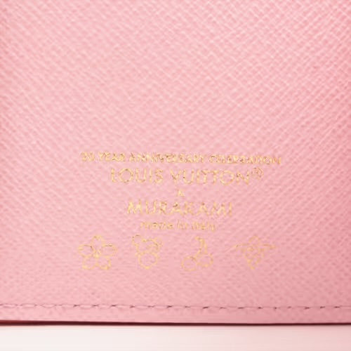 Louis Vuitton Murakami LV×TM Portefeuille Victorine Cherry Blossom Sakura Wallet