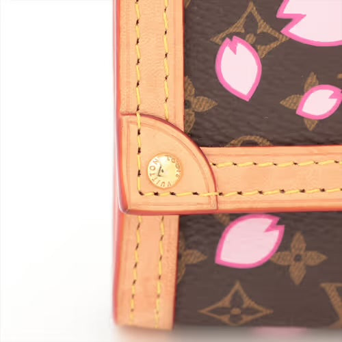 Louis Vuitton Murakami LV×TM Portefeuille Victorine Cherry Blossom Sakura Wallet