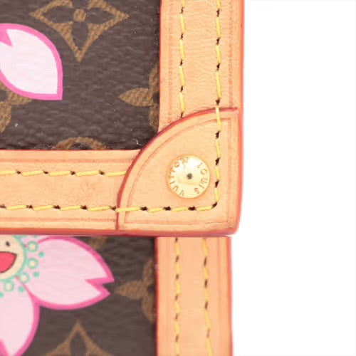 Louis Vuitton Murakami LV×TM Portefeuille Victorine Cherry Blossom Sakura Wallet