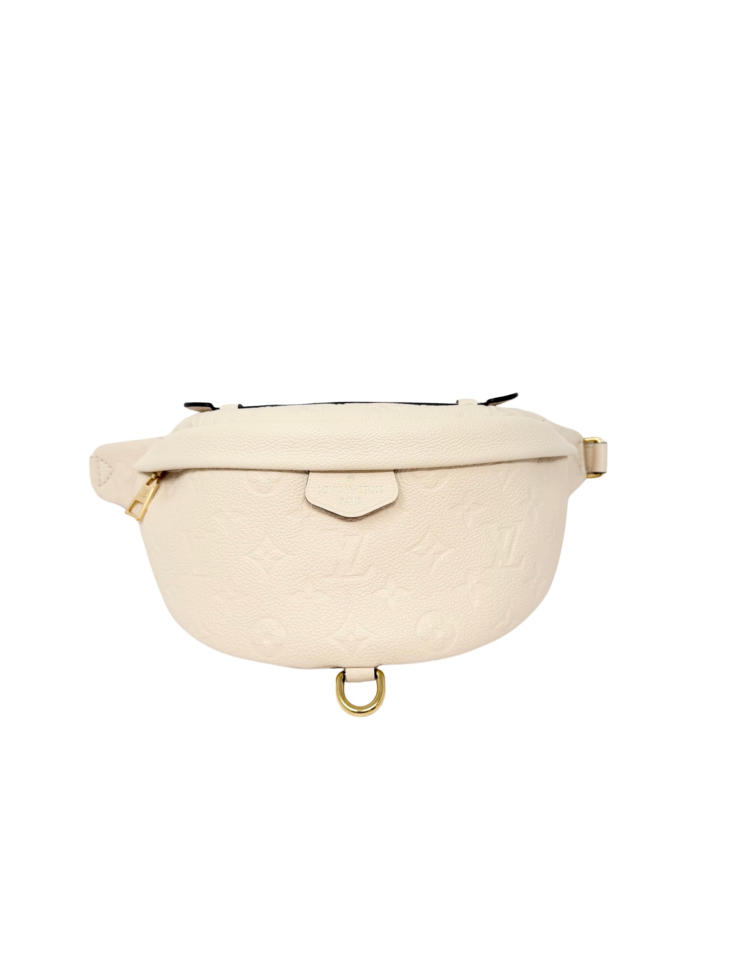 Louis Vuitton Empreinte BumBag Waist Belt Bag Creme Ivory White Cream Creme
