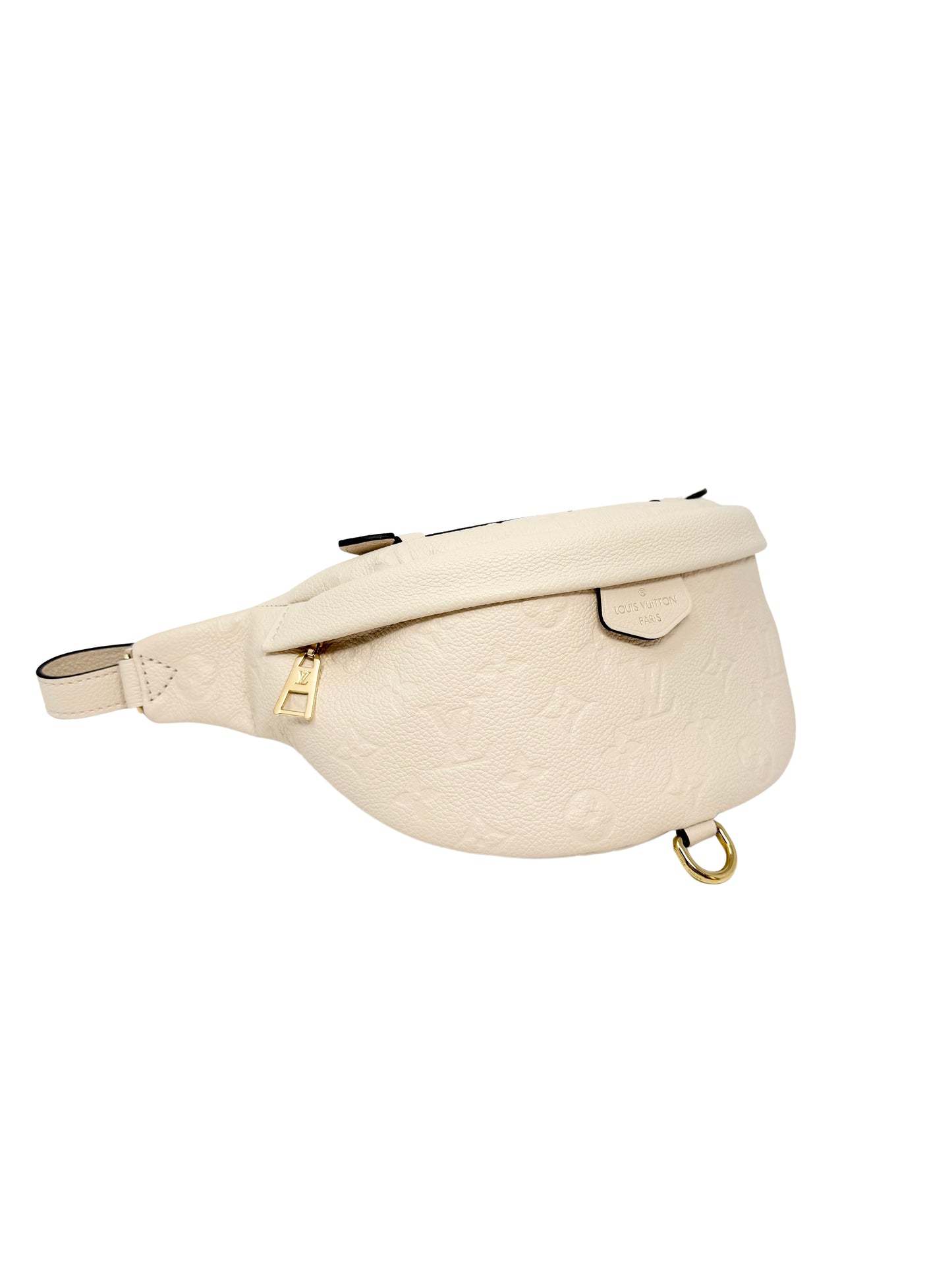 Louis Vuitton Empreinte BumBag Waist Belt Bag Creme Ivory White Cream Creme