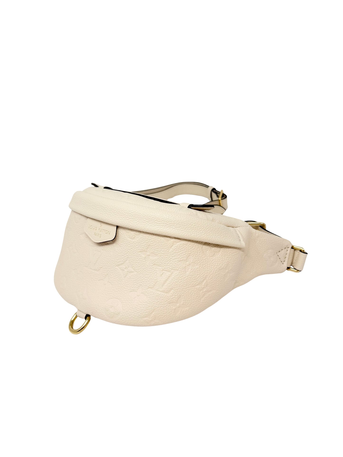 Louis Vuitton Empreinte BumBag Waist Belt Bag Creme Ivory White Cream Creme