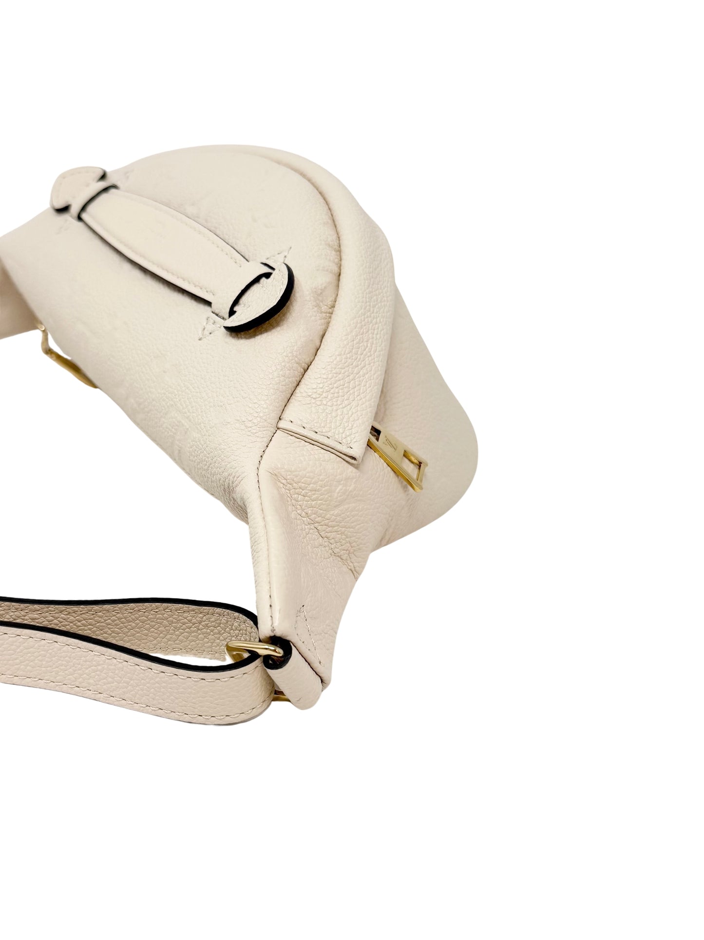 Louis Vuitton Empreinte BumBag Waist Belt Bag Creme Ivory White Cream Creme