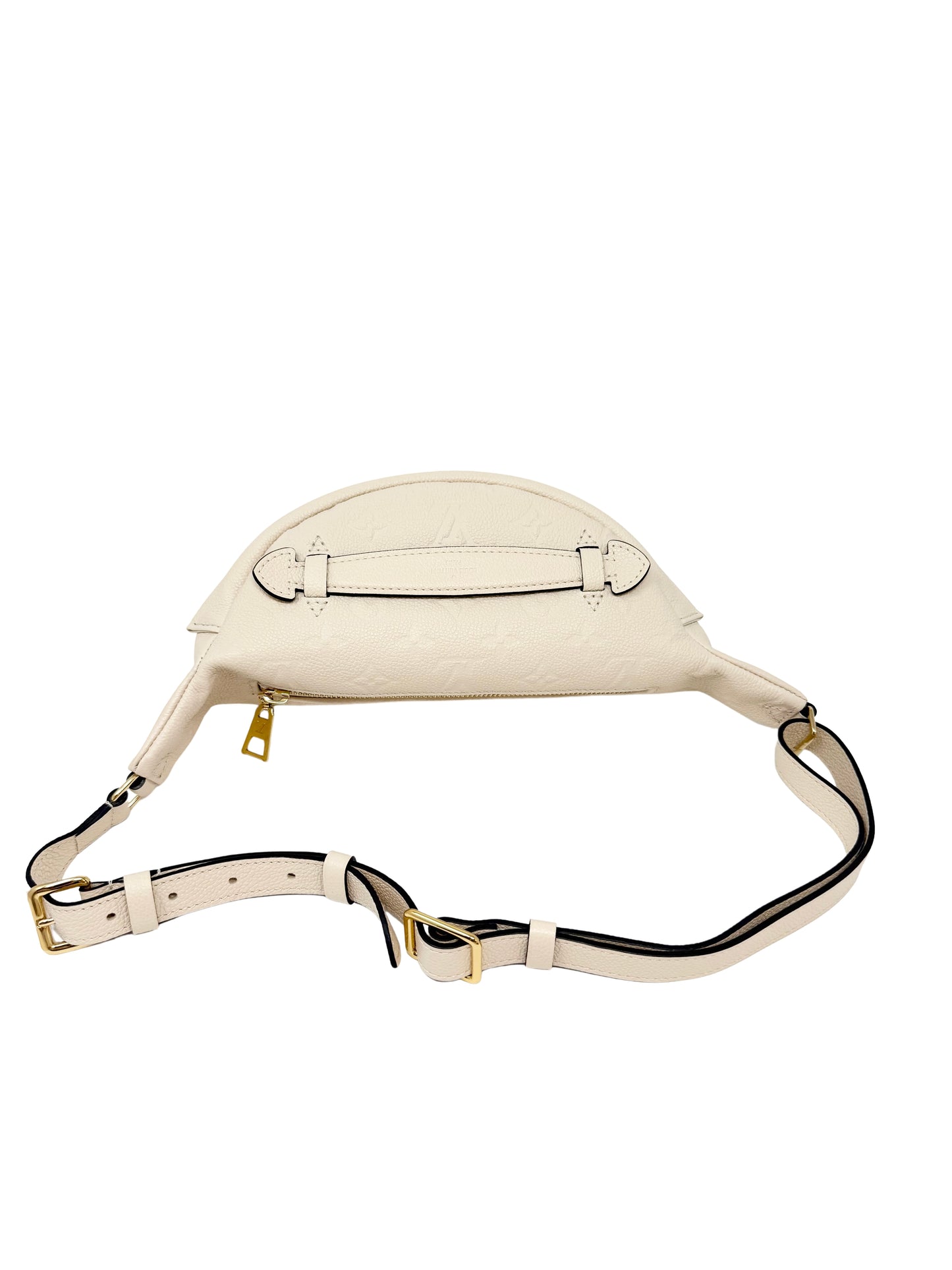 Louis Vuitton Empreinte BumBag Waist Belt Bag Creme Ivory White Cream Creme