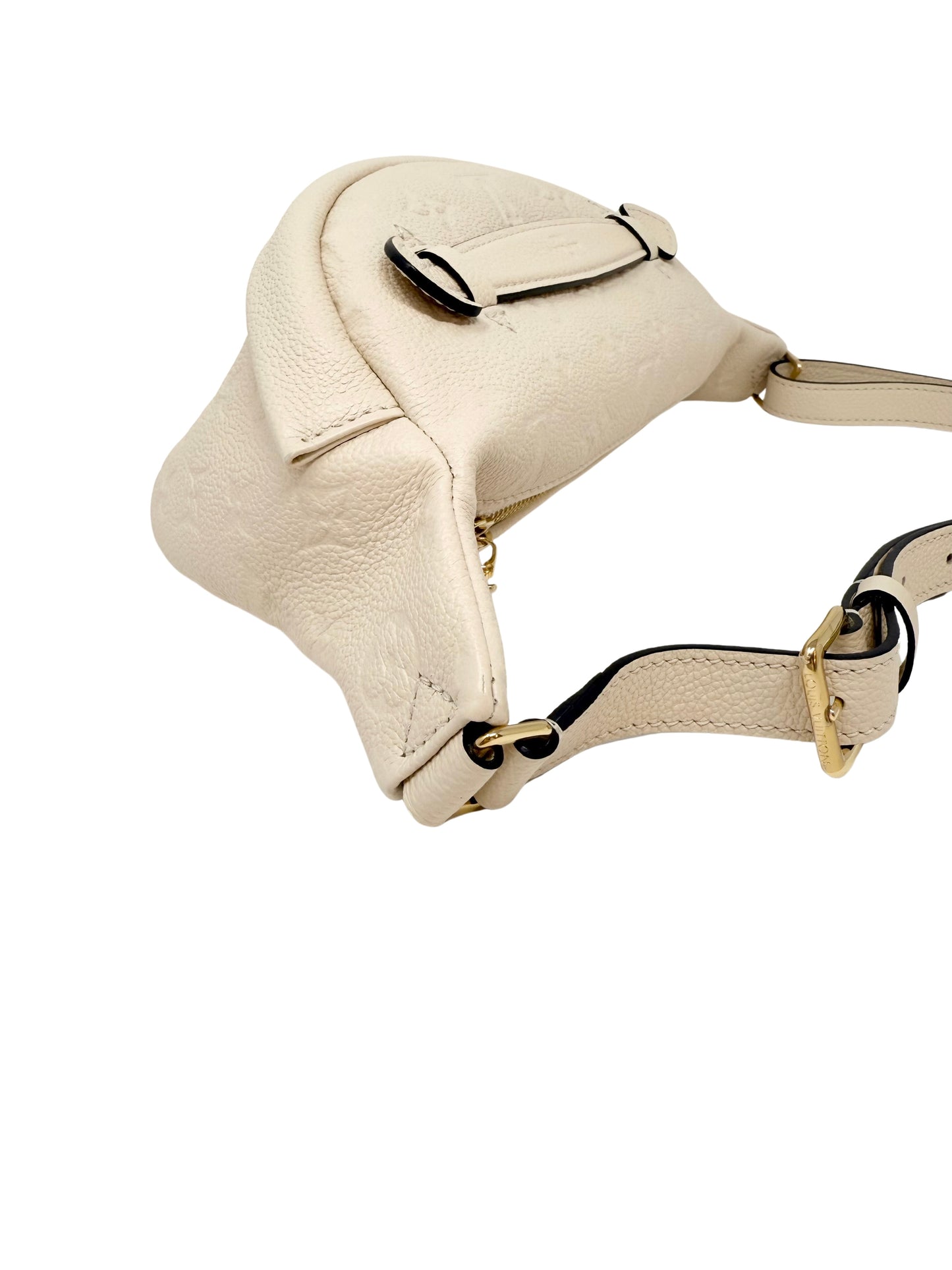 Louis Vuitton Empreinte BumBag Waist Belt Bag Creme Ivory White Cream Creme