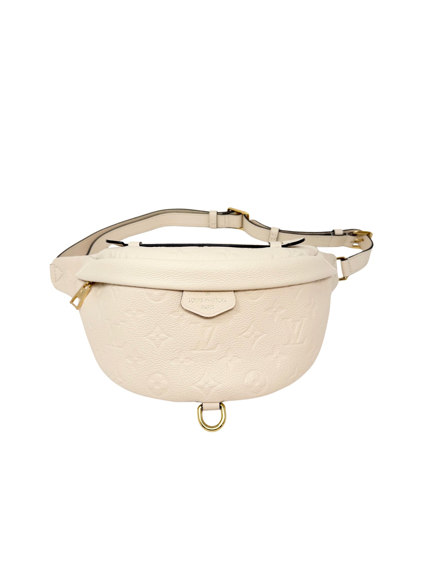 Louis Vuitton Empreinte BumBag Waist Belt Bag Creme Ivory White Cream Creme