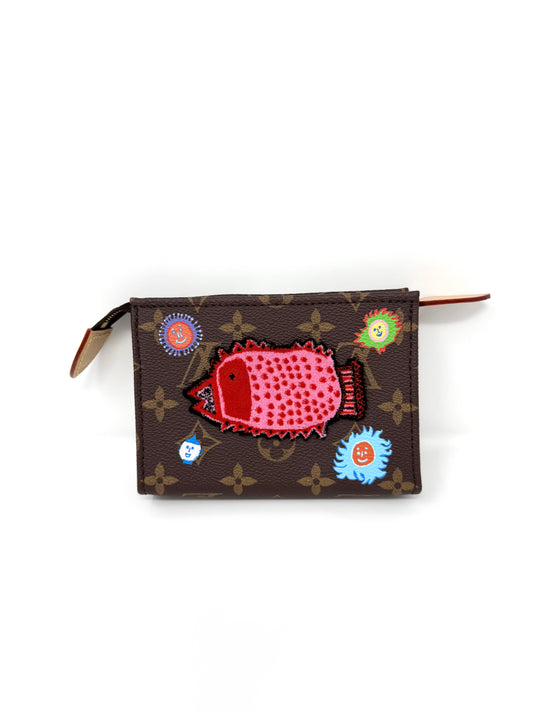 Louis Vuitton Yayoi Kasuma LV x YK Monogram Canvas Toiletry Pouch 15 Faces