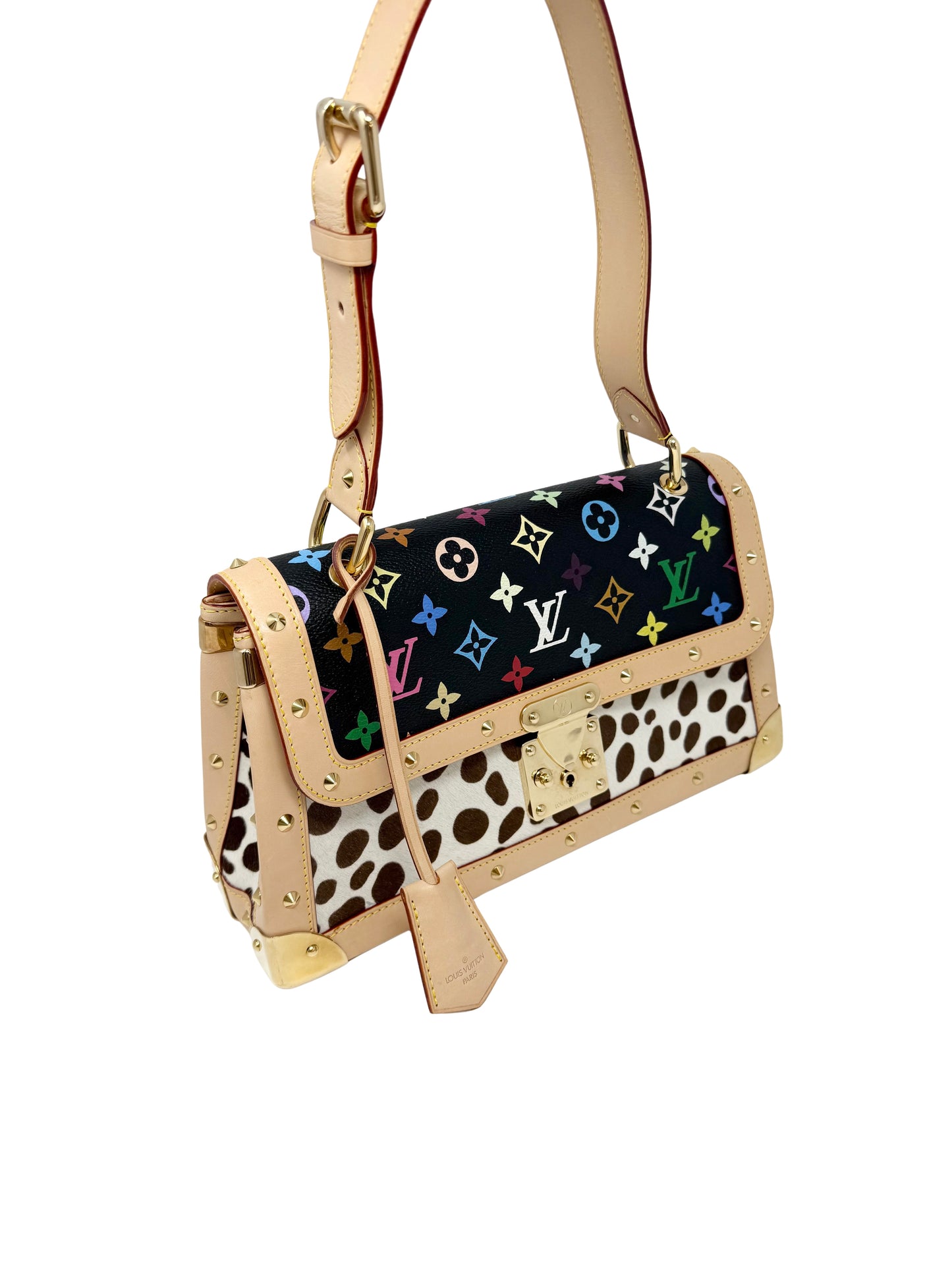 Louis Vuitton Takashi Murakami Dalmatian Sac Rabat Multicolor Black