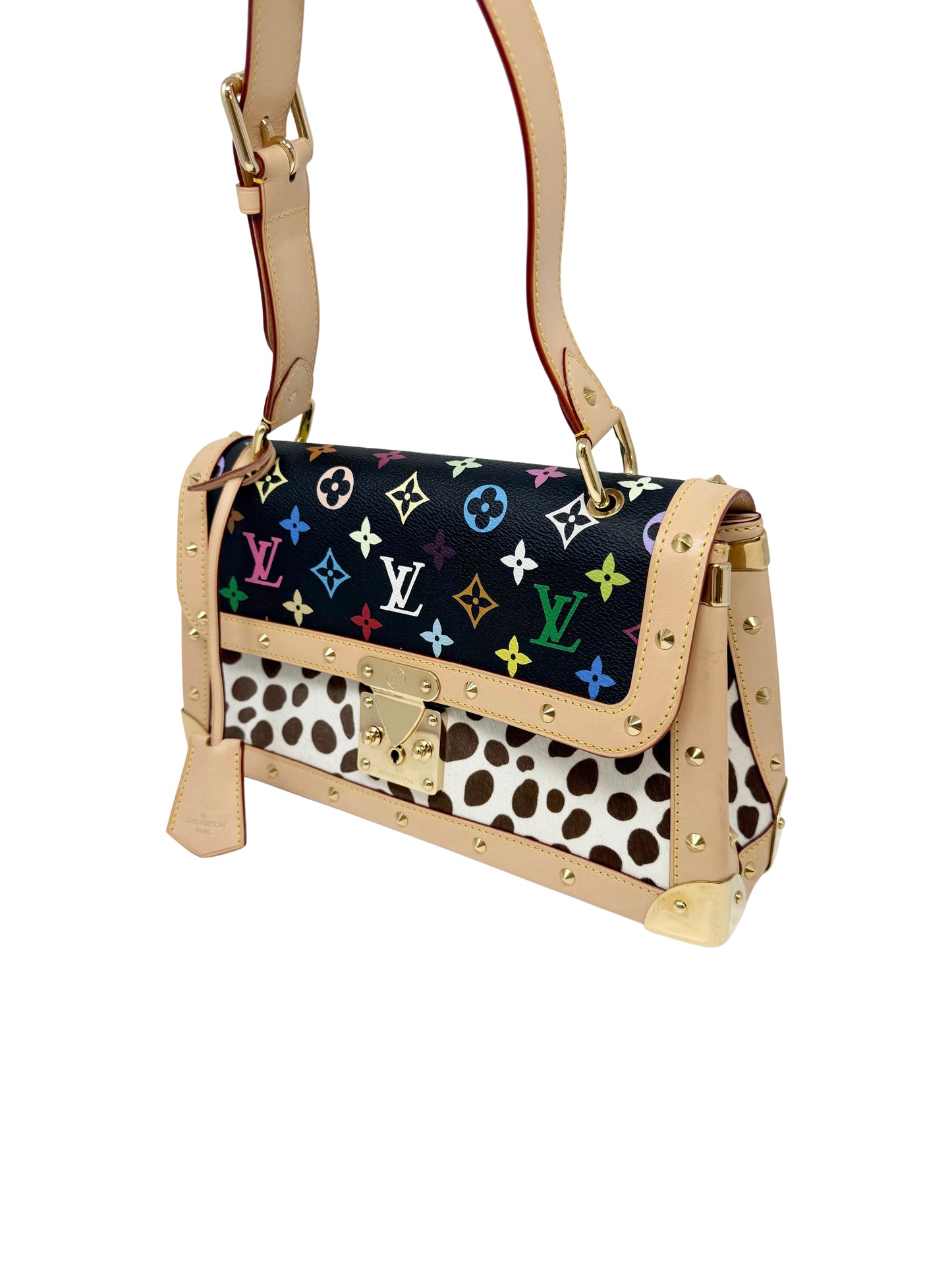 Louis Vuitton Takashi Murakami Dalmatian Sac Rabat Multicolor Black