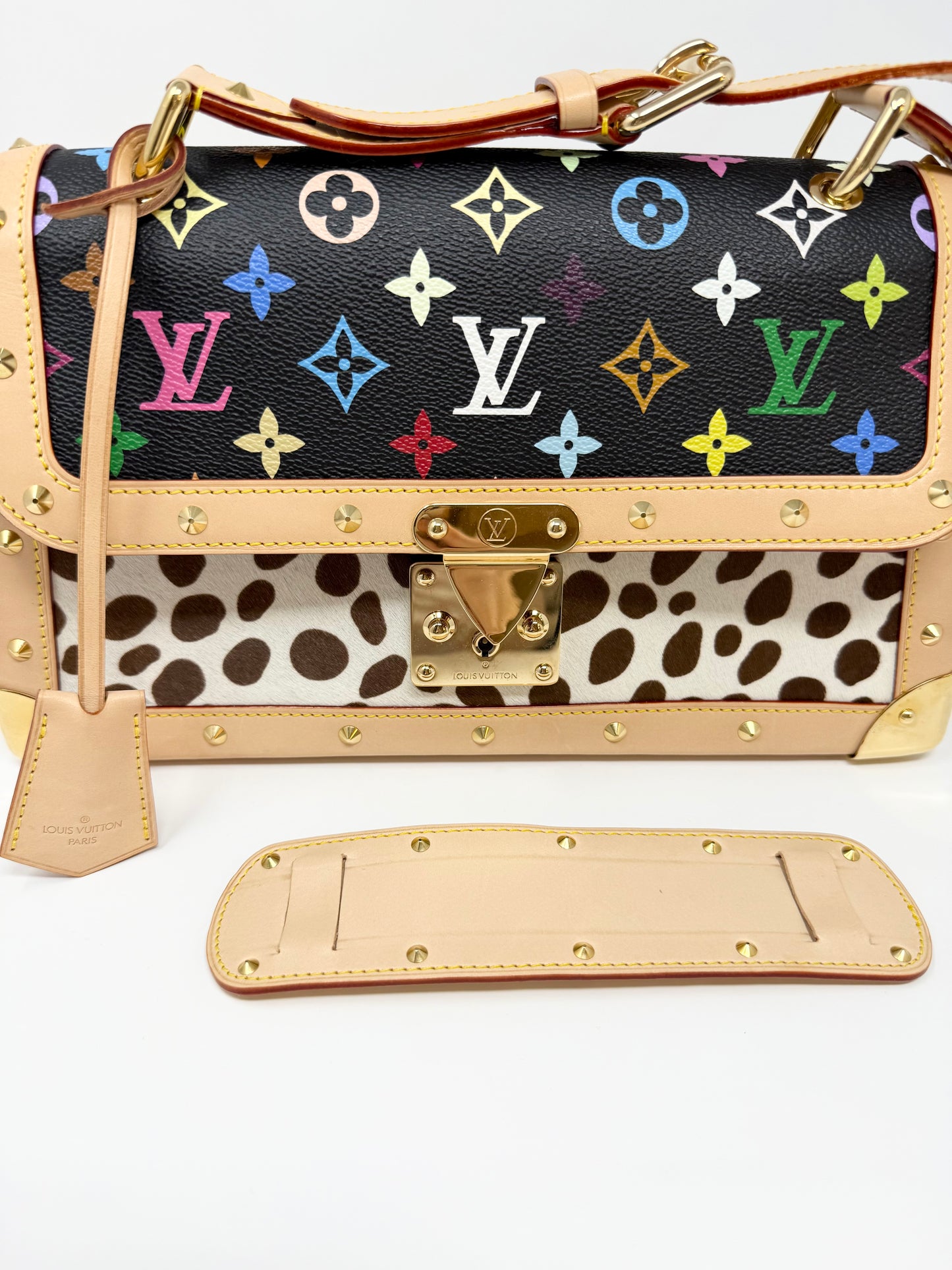 Louis Vuitton Takashi Murakami Dalmatian Sac Rabat Multicolor Black