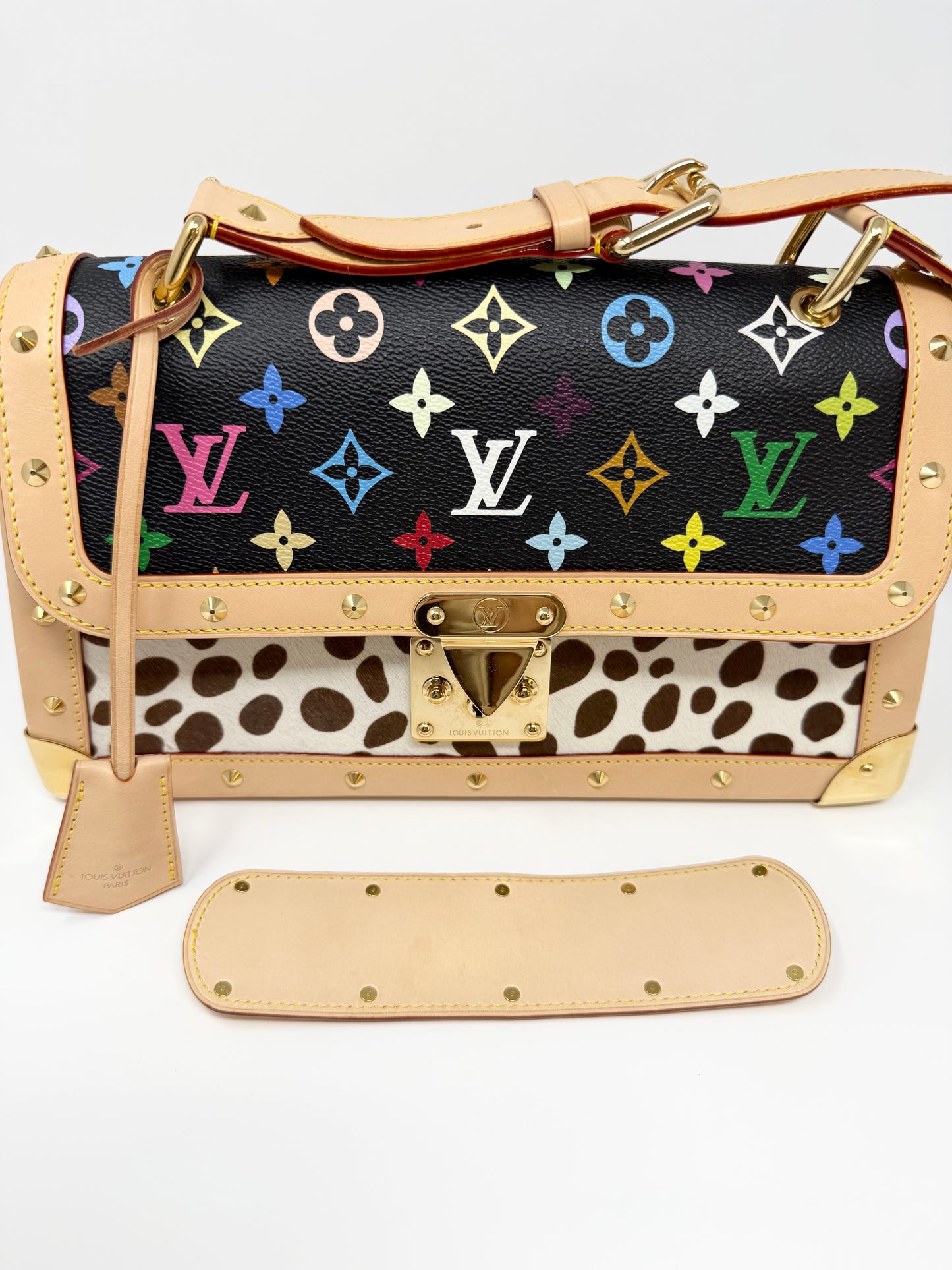 Louis Vuitton Takashi Murakami Dalmatian Sac Rabat Multicolor Black