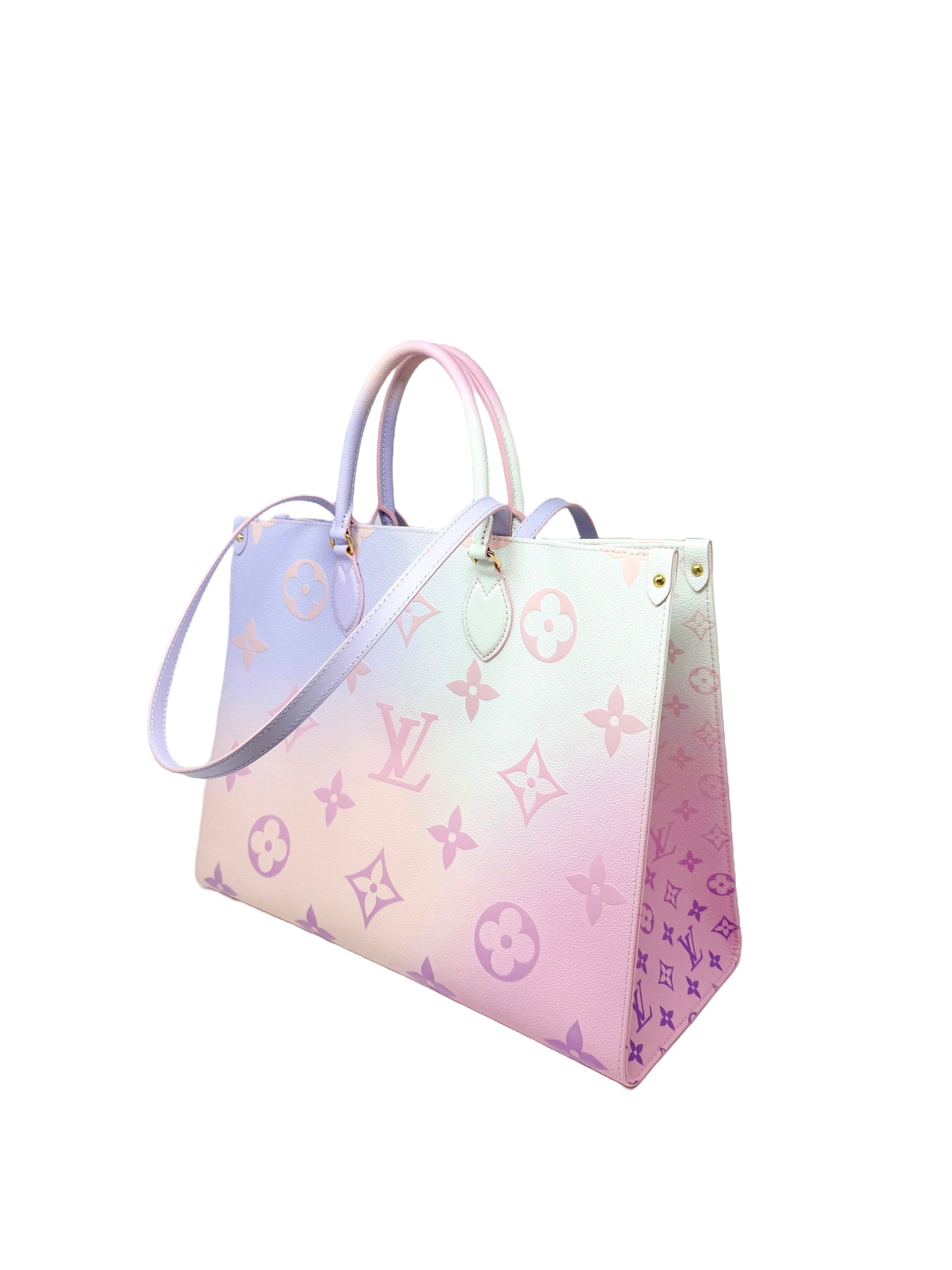 Louis Vuitton Monogram Giant Spring In The City OnTheGo GM Sunrise Pastel