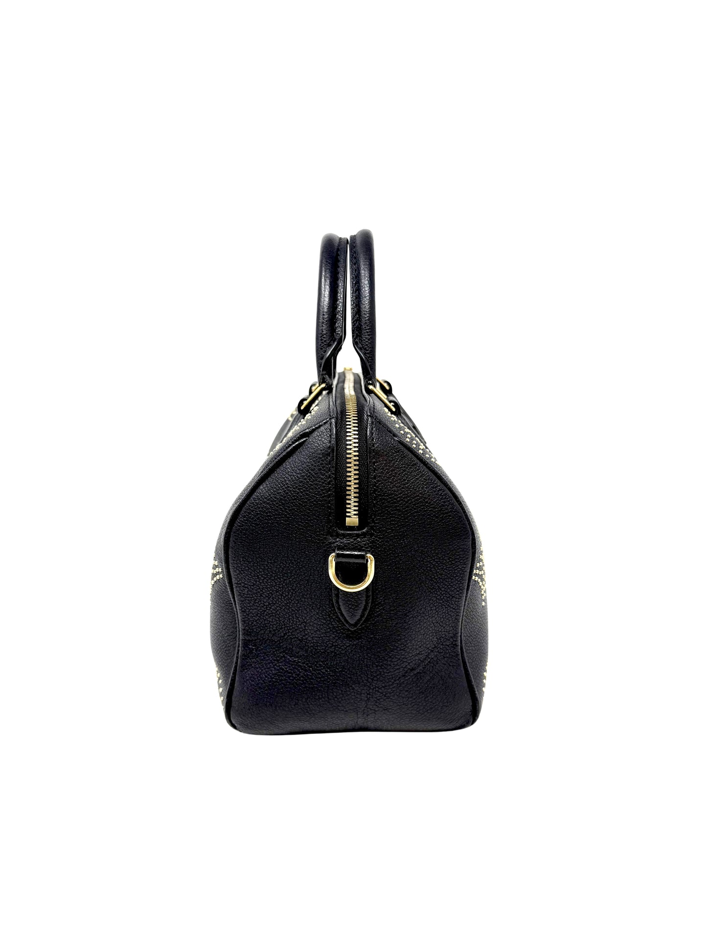 Louis Vuitton Constellation Studded Speedy Bandouliere 25 Black Night Sky