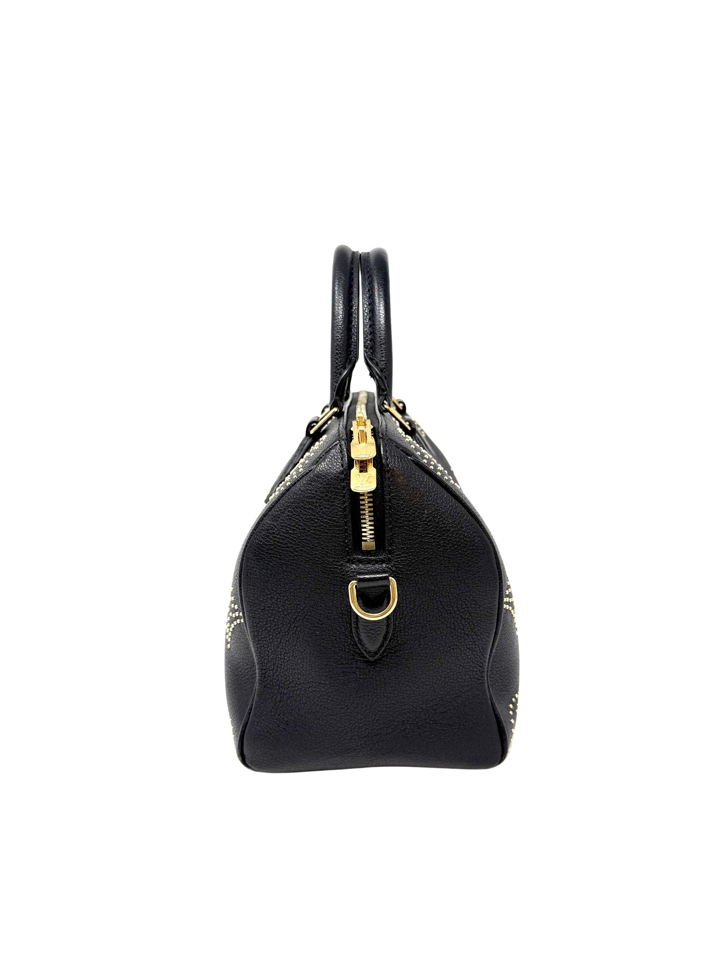 Louis Vuitton Constellation Studded Speedy Bandouliere 25 Black Night Sky