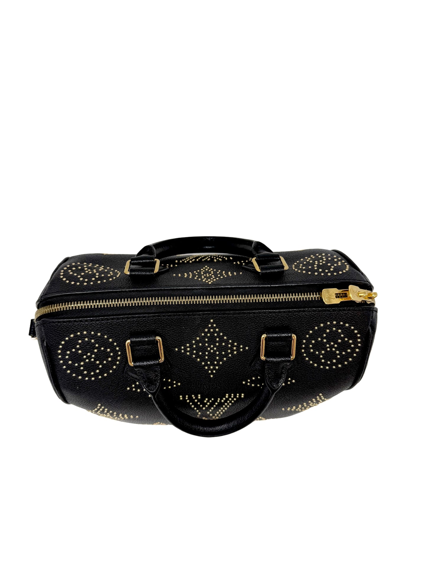 Louis Vuitton Constellation Studded Speedy Bandouliere 25 Black Night Sky