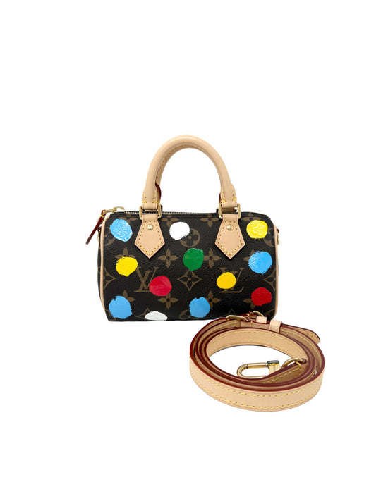 Louis Vuitton Yayoi Kasuma LV x YK Speedy Nano Monogram Painted Dots
